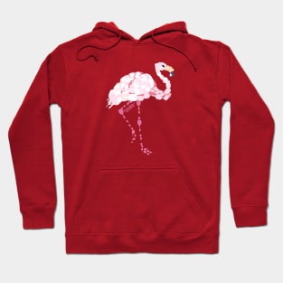 Pickleball Flamingo Hoodie